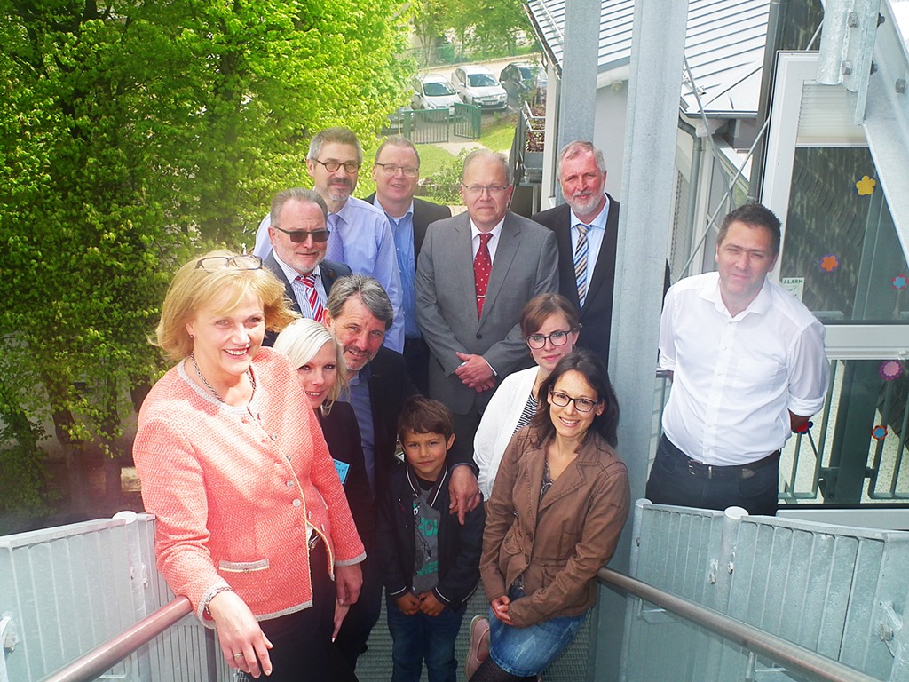 Einweihungsfeier in der Kita Villa Kunterbunt