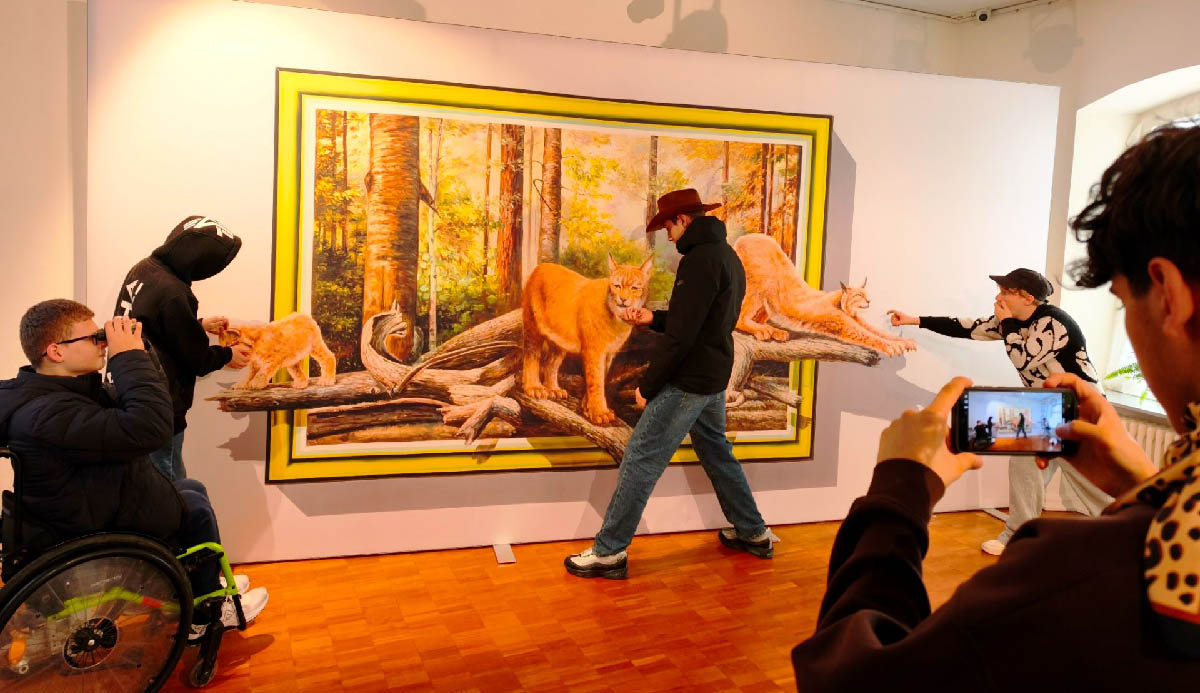 Kunstunterricht der besonderen Art: 3D-Erlebnisse in Neuwied