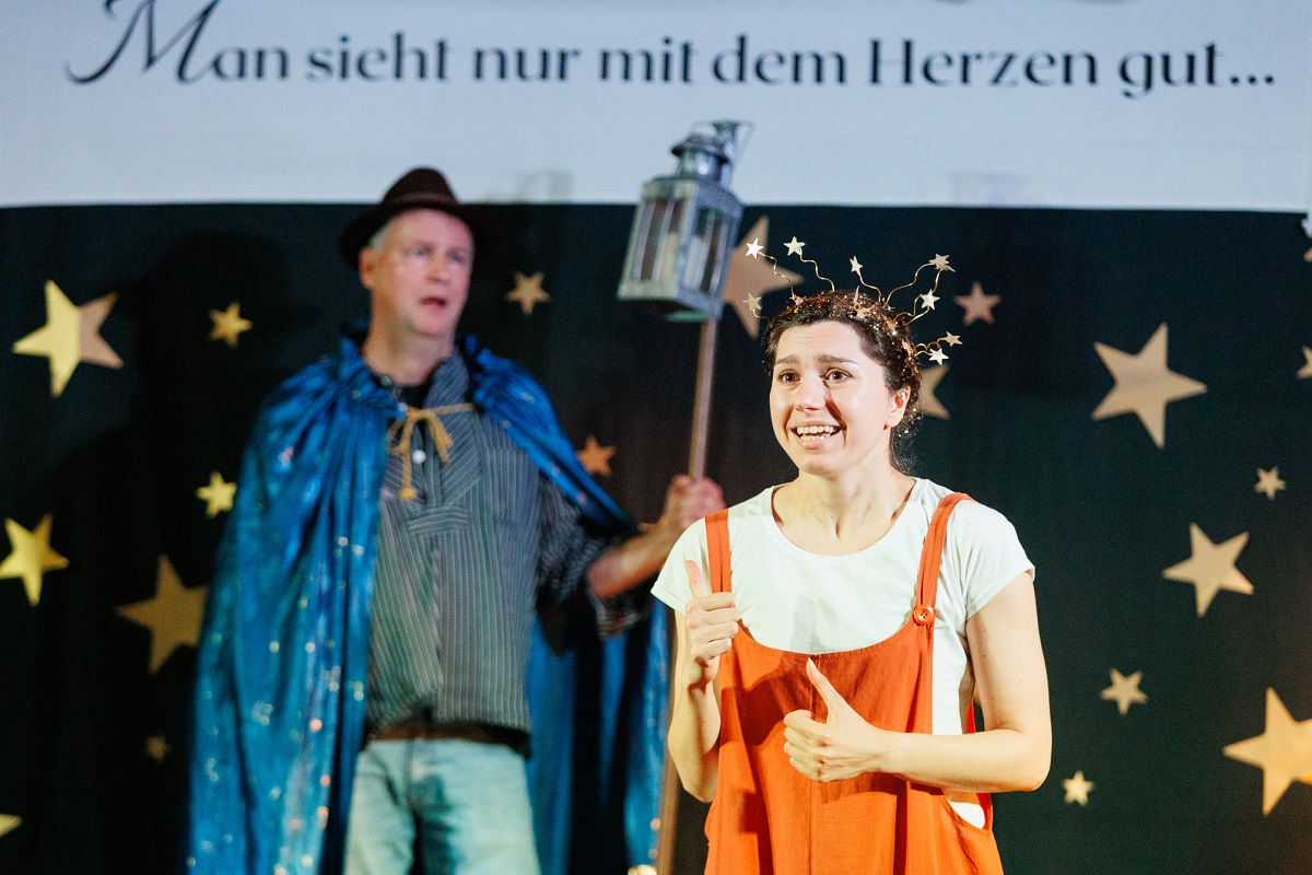 "Der kleine Prinz" auf der Bhne (Foto: Peter Bongard)