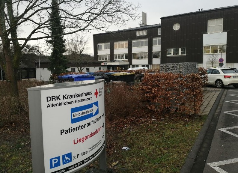 Das DRK-Krankenhaus in Altenkirchen wird so lange seinen Dienst versehen, bis der Neubau in Dienst gestellt worden ist. (Foto: hak)