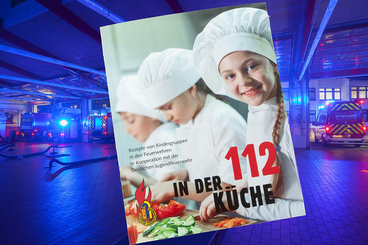 Buchtipp: 112 in der Kche - Rezepte von Kindergruppen in den Feuerwehren