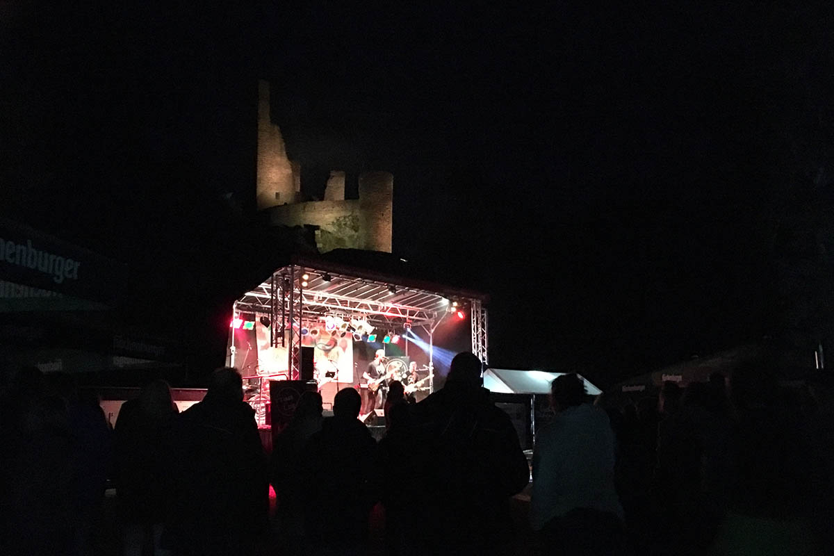 Konzert im Schatten der Burg Reichenstein 2022