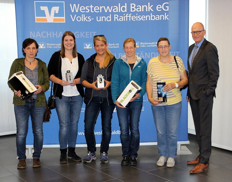 Die Gewinner der ersten fnf Preise. Foto: WW-Bank