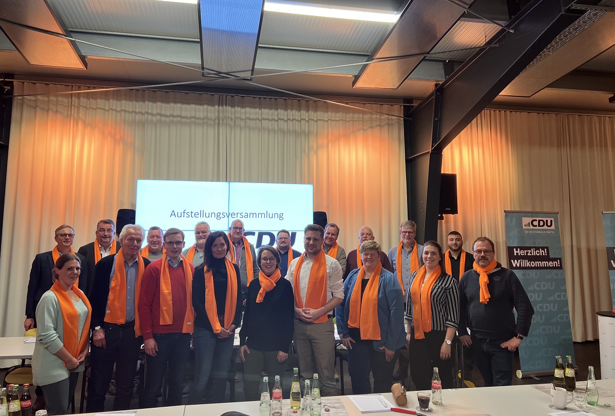 Team-CDU will in der VG Bad Marienberg Heimat gestalten - Marvin Kraus ist Spitzenkandidat