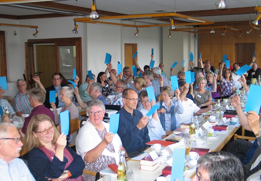 So wie im Vorjahr bei der Sommersynode des Evangelischen Kirchenkreises Altenkirchen in Wissen kann es in diesem Jahr Corona-bedingt nicht laufen. (Archivfoto: Kirchenkreis)