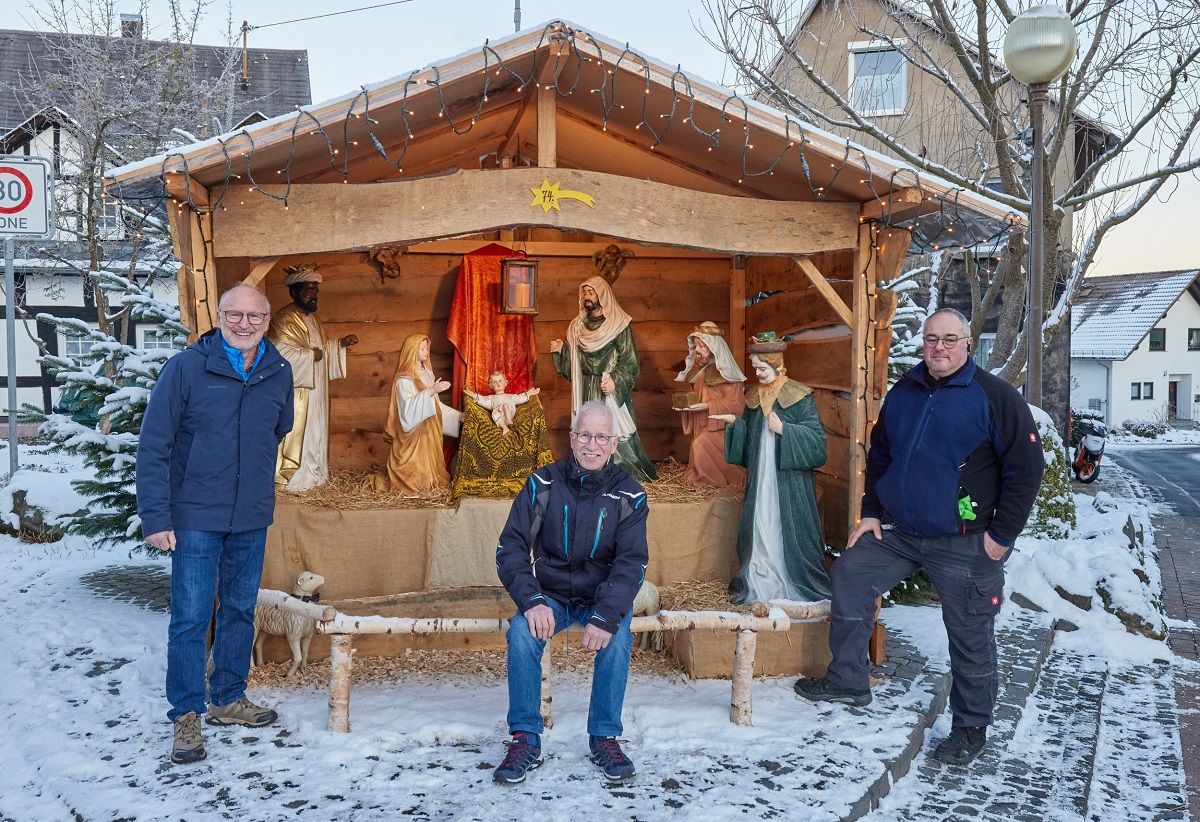 Krippenweg rund um Montabaur weckt einen besonderen Weihnachtszauber