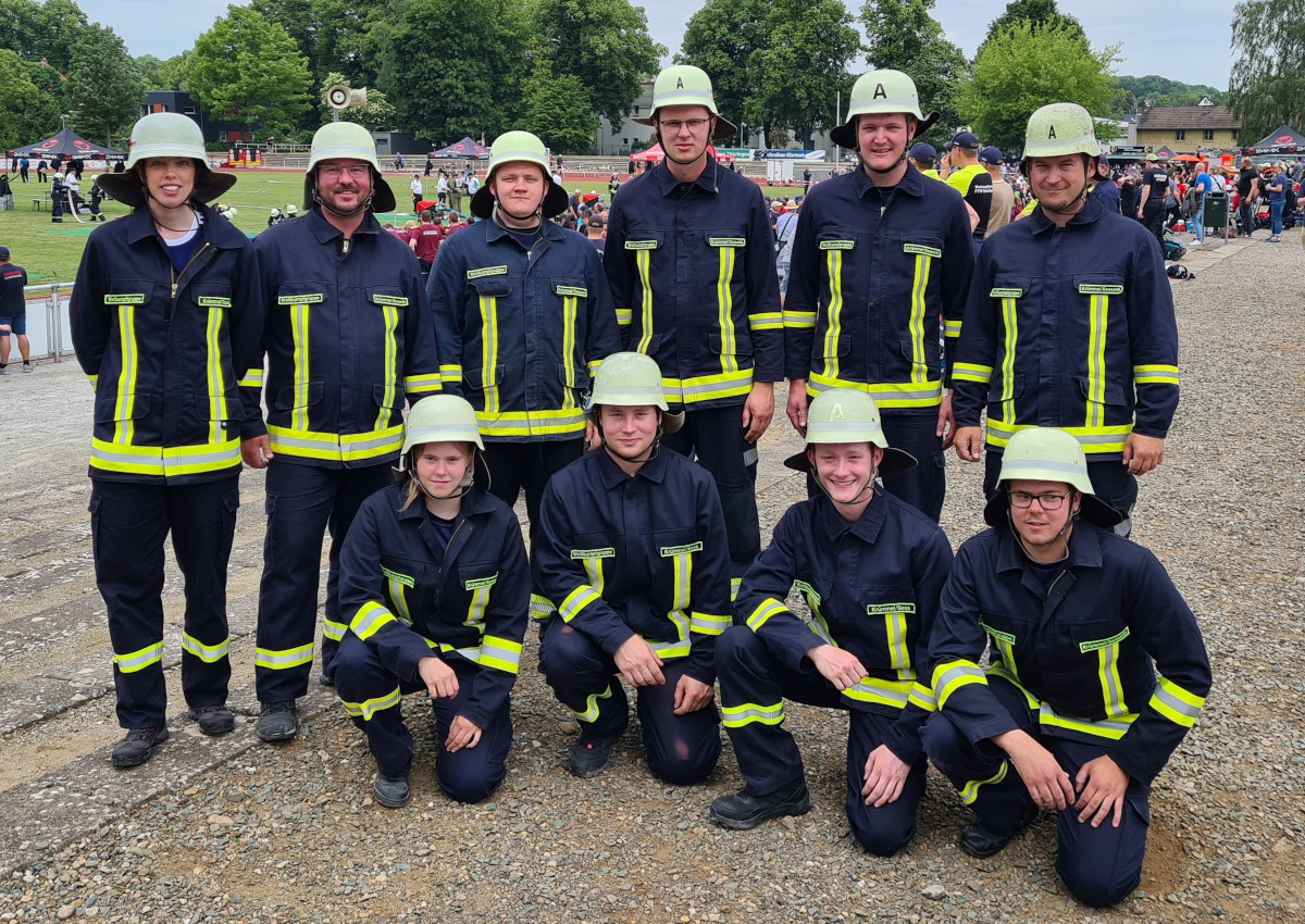 Feuerwehr Krmmel-Sessenhausen holt Silber bei den Deutschen Meisterschaften