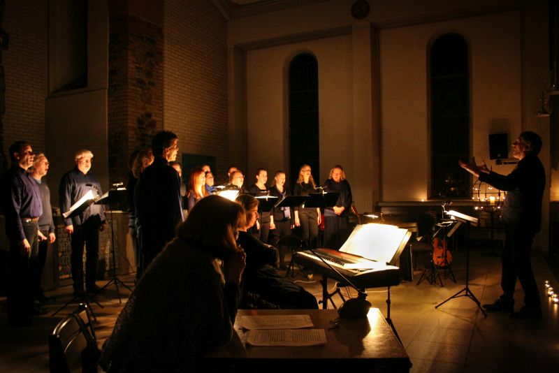 Nachtmusik des "Geheimen Kchenchors" Foto: Hubertz