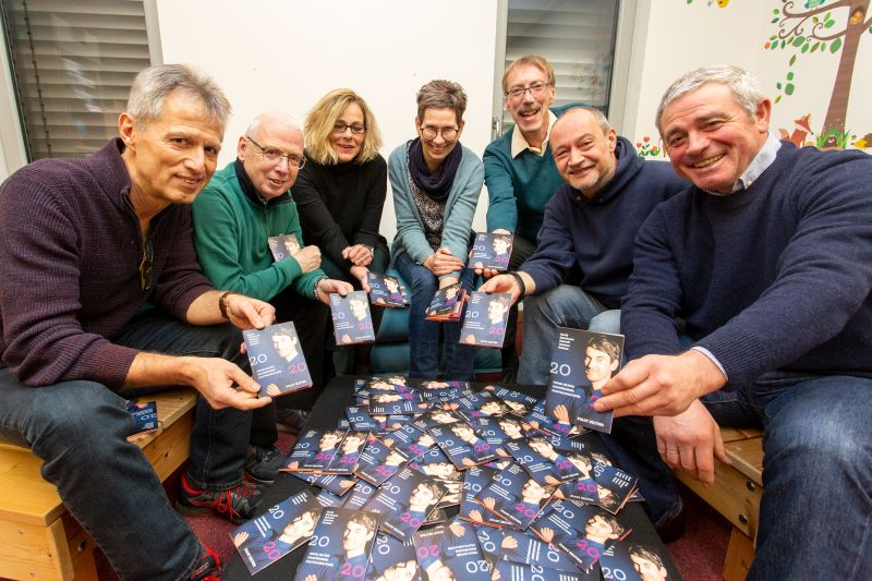 Das Team prsentiert das Kulturprogramm frs kommende Jahr. Foto: Eckhard Schneider