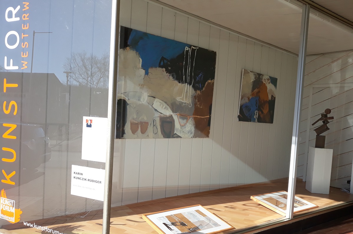 Neue Ausstellung im Schaufenster des Kunstforums in Altenkirchen