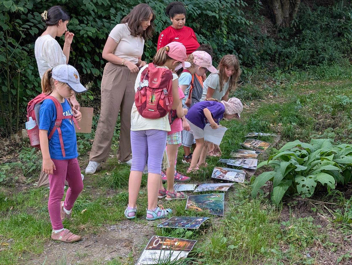 Gemeinsam lsten die jungen Detektive die Rtsel auf dem Weg zur Schatztruhe. (Foto: Veranstalter)