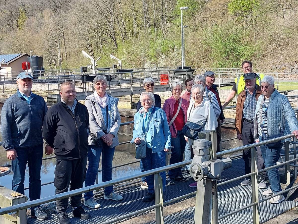 LandFrauen Hamm machten einen informativen Ausflug zur Gruppenkläranlage Hamm-Windeck-Wissen