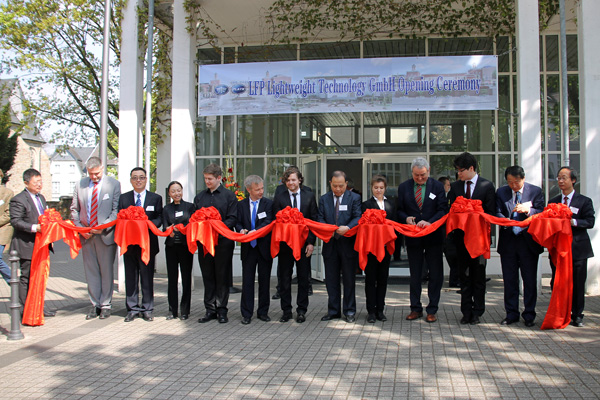 Chinesische Firma feierte Standort-Erffnung in Bad Honnef