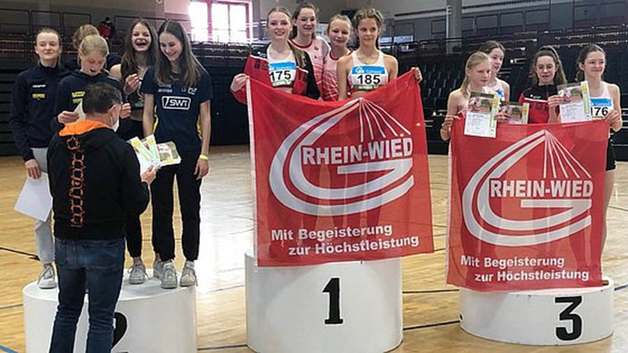 LG Rhein-Wied: U16-Vierkmpfer holen fnf von sechs Titeln