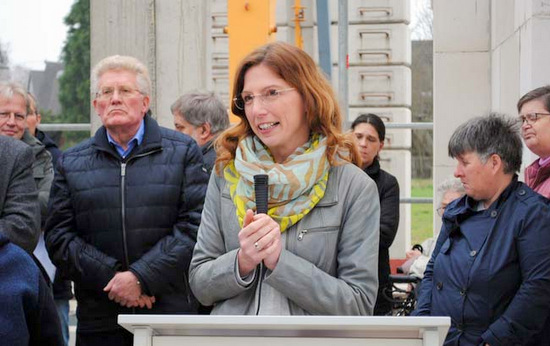 Staatsministerin Sabine Btzing-Lichtenthler war nach Flammersfeld gekommen. (Foto: kk)