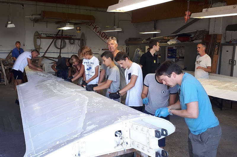 Werkstattsaison auf Flugplatz Dierdorf-Wienau erffnet