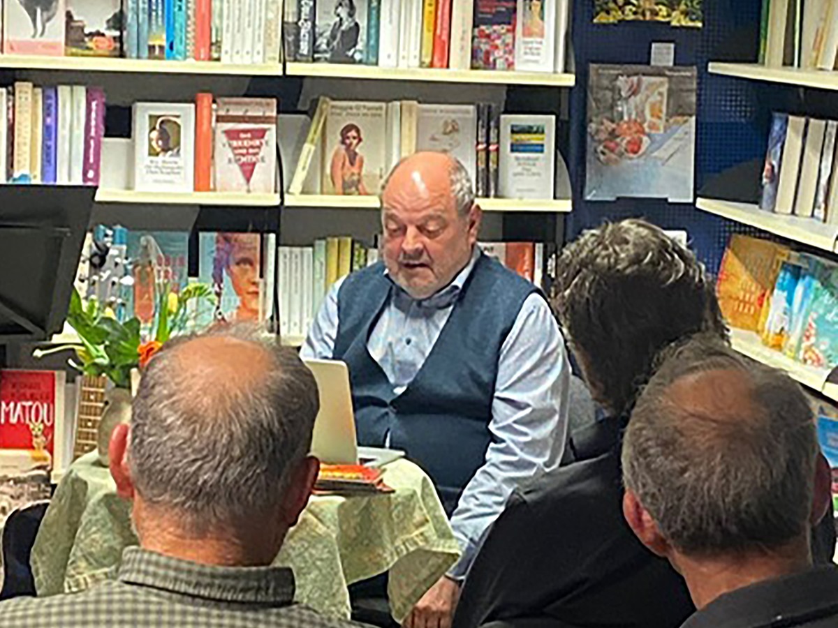Lesung mit Autor Jürgen Linke im Wissener Buchladen