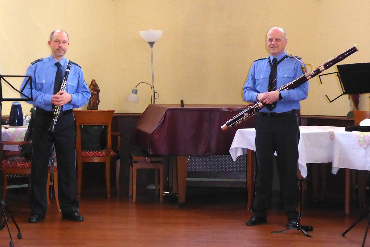 In Senioren-Residenz Sankt Antonius lag Musik in der Luft