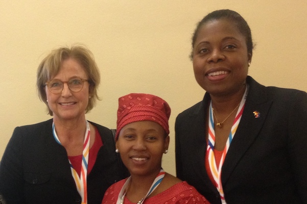 Landfrauenverband Rheinland-Nassau mit Besuch aus Uganda. Foto: Landfrauenverband