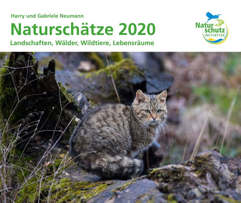 Titel des Landschaftskalenders. Fotos: Naturschutz-Initiative