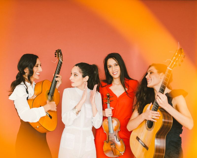 Weltweit einzigartig mit ihrer virtuosen Mischung aus Flamenco und Weltmusik: Las Migas aus Spanien. Foto: Veranstalter