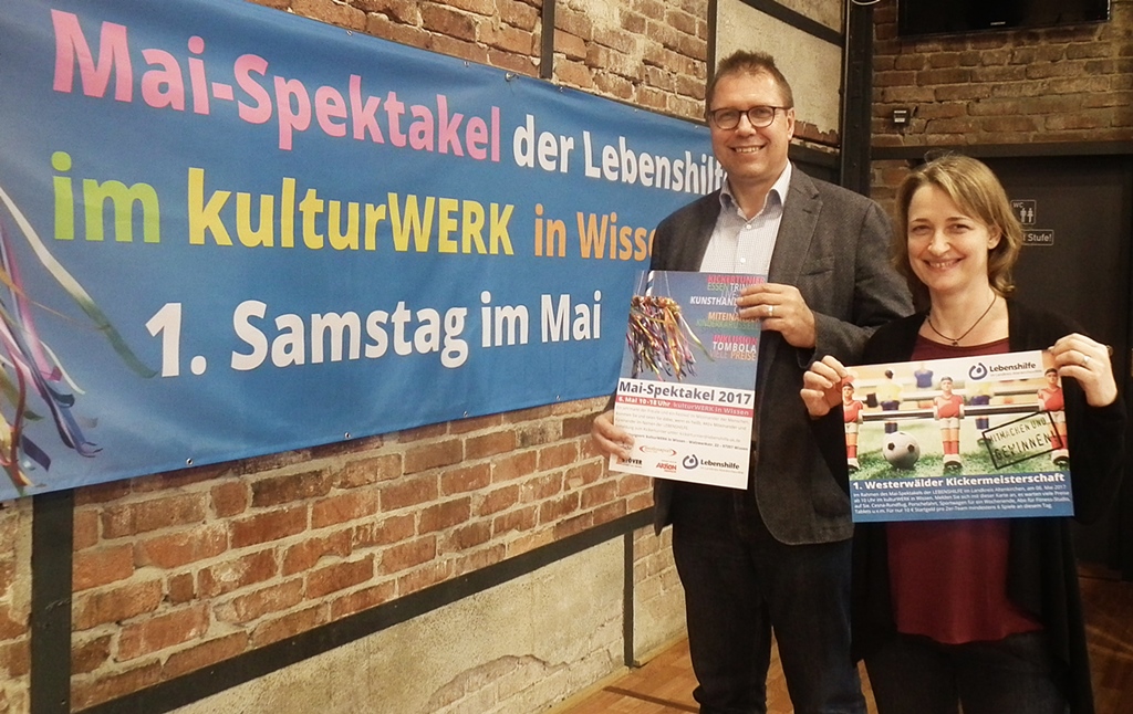 Lebenshilfe veranstaltet Mai-Spektakel im Kulturwerk