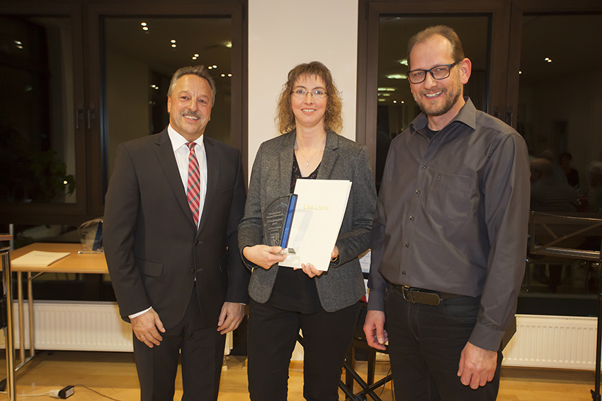 Stefanie Lehnert Runkel bekam den Ehrenamtspreis der Verbandsgemeinde Rengsdorf-Waldbreitbach. Foto: Wolfgang Tischler