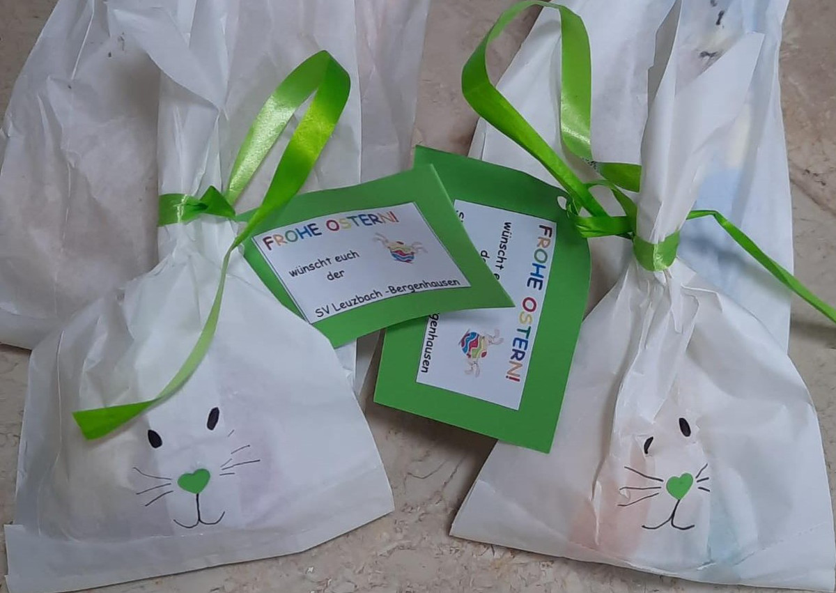 Fr die Vereinsjugend haben die Helfer des SV Leuzbach-Bergenhausen an Ostern kleine, liebevoll gepackte Geschenke verteilt. Foto: Verein