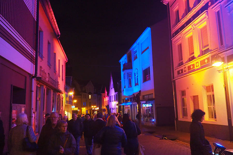 Beeindruckendes Schauspiel aus Licht und Farben in Bendorf