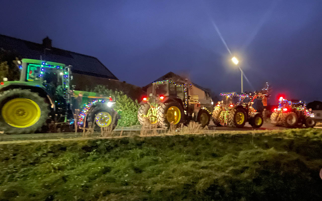Lichterfahrt im Westerwald 2023: "Ein Funken Hoffnung in der dunklen Jahreszeit"