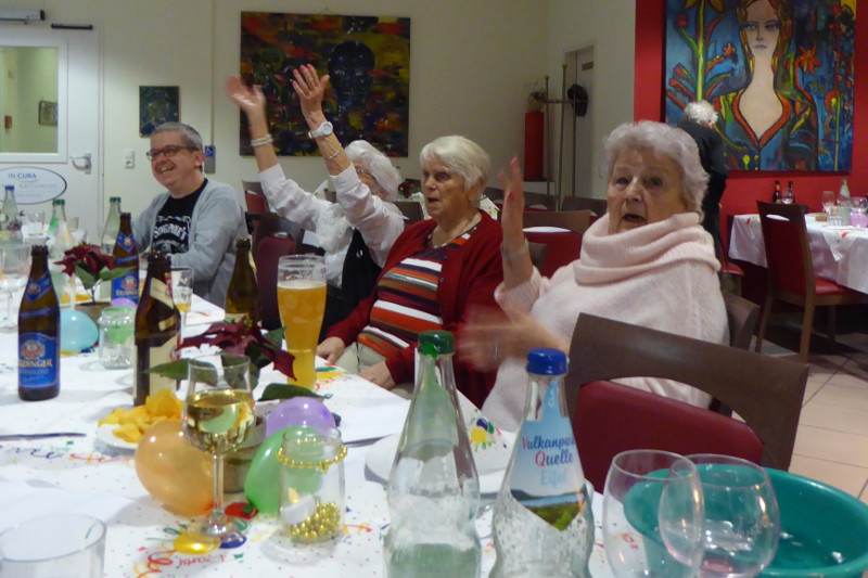 Silvesterparty in der Senioren-Residenz Sankt Antonius