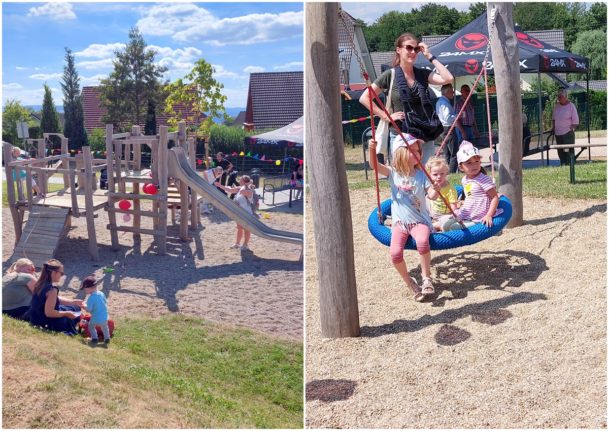 Besser spt als nie: Linzer erffnen Spielplatz an der Bussardstrae