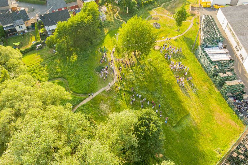 Luftaufnahme des Bier-Parks. Foto: Westerwald-Brauerei