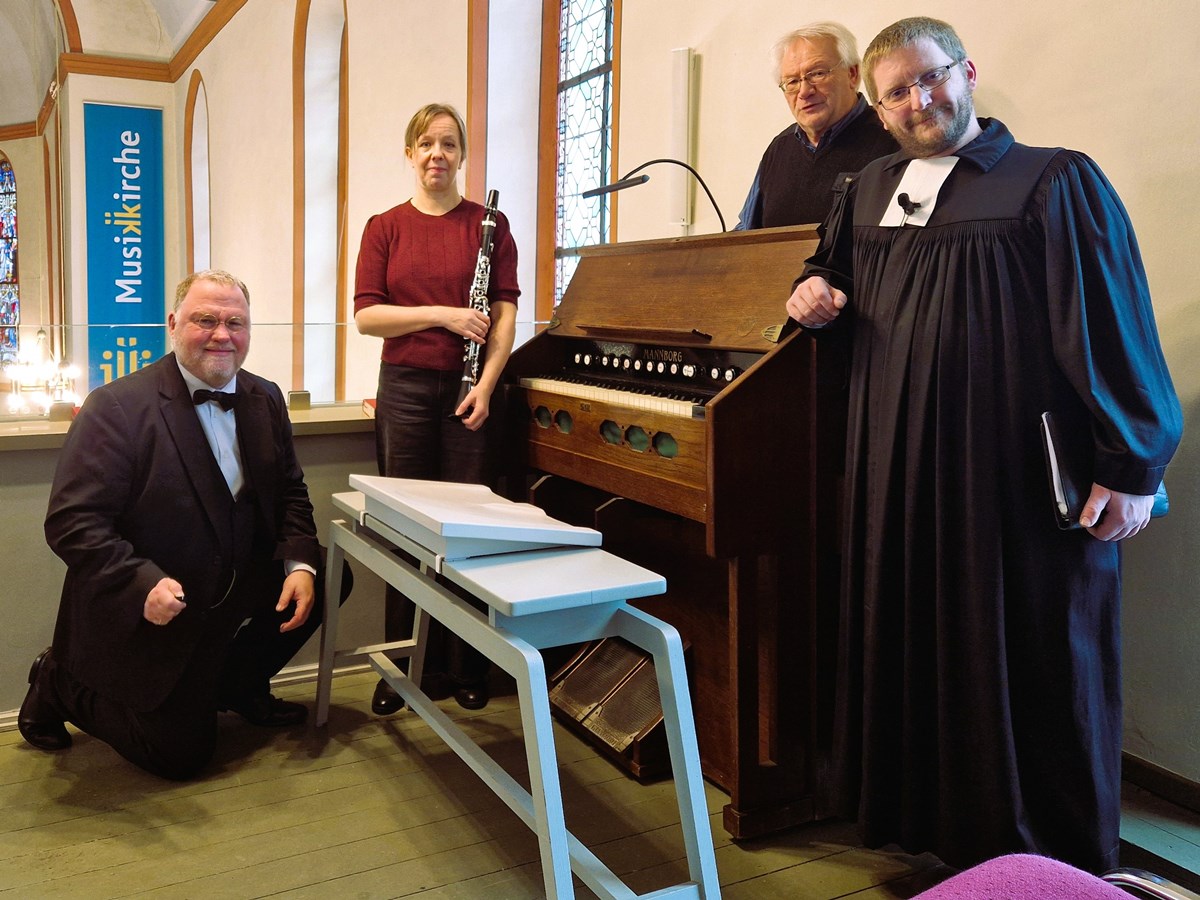 Das Mannborgharmonium wird jetzt in der Musikkirche in Ransbach-Baumbach genutzt. (Foto: Jens Schawaller)