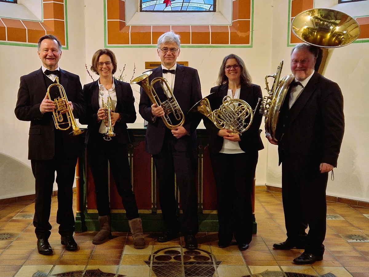 Das Soloquintett Frechblech (Foto: Jens Schawaller)