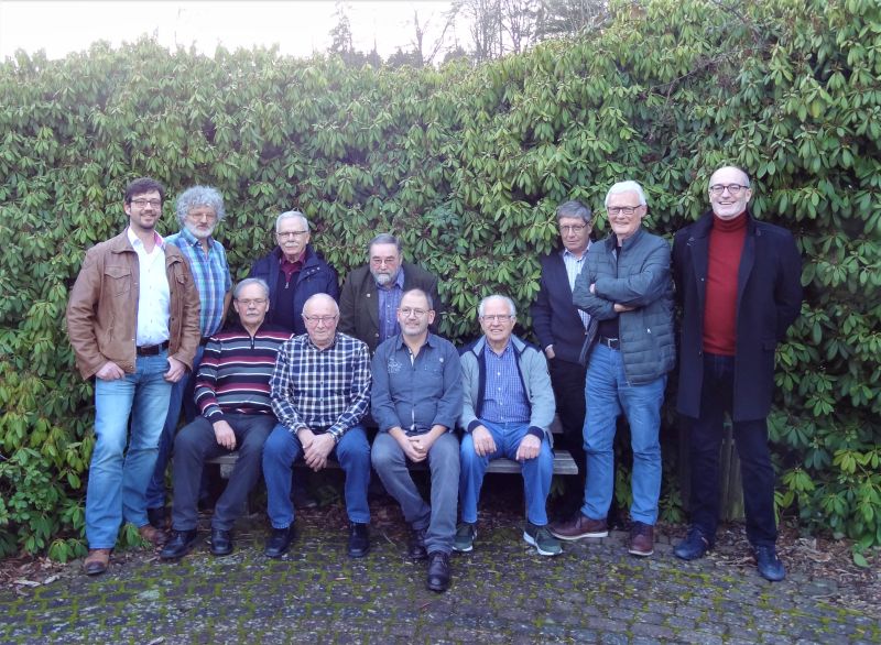 Vorstand und Mitwirkende waren zufrieden mit den Ergebnissen der Mitgliederversammlung des Frdervereines im Ignatius-Ltschert-Haus im Buchfinkenland. Foto: privat