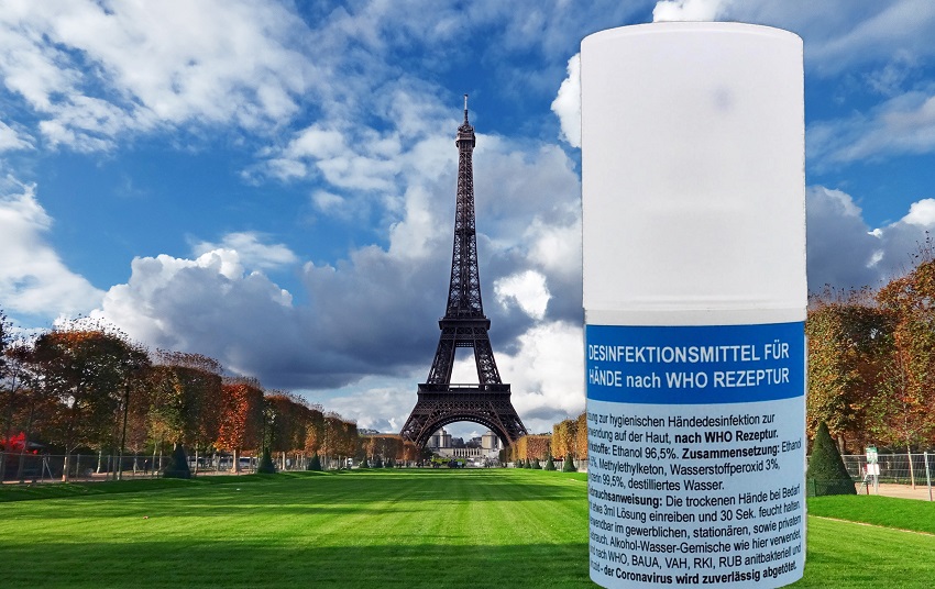 MWF Hygieneartikel: Hochwertiges Desinfektionsmittel fr Reisen 