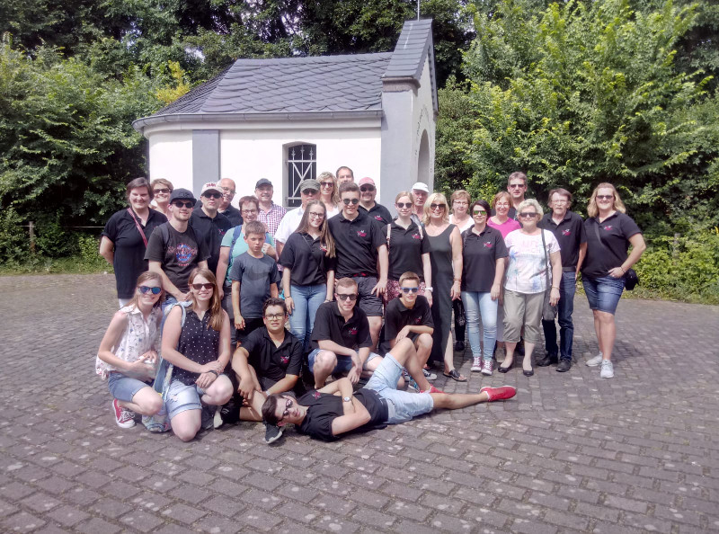 Das Blasorchester Maischeid & Stebach ging auf Vereinsausflug. Foto: Verein