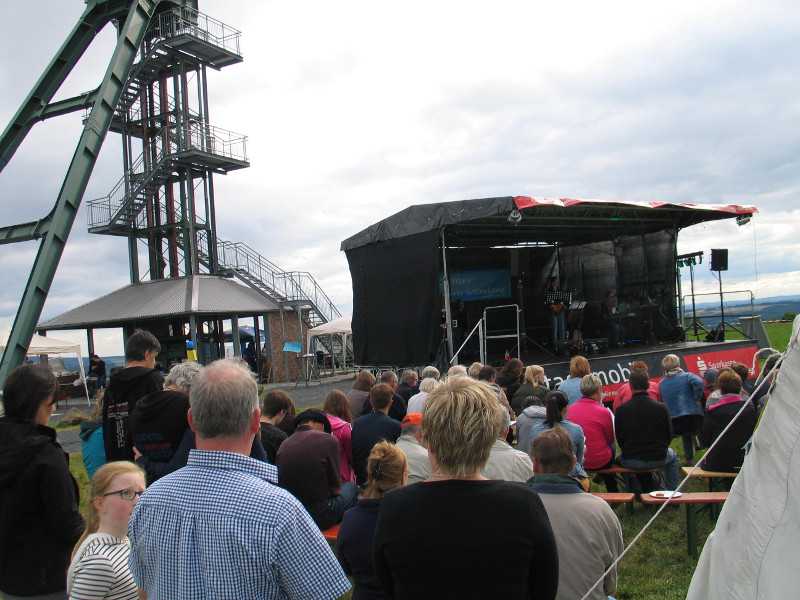 Openair-Gottesdienst am Barbaraturm begeisterte