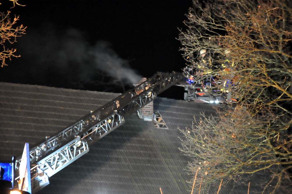 Feuerwehr rckte zu Kaminbrand in Mammelzen aus