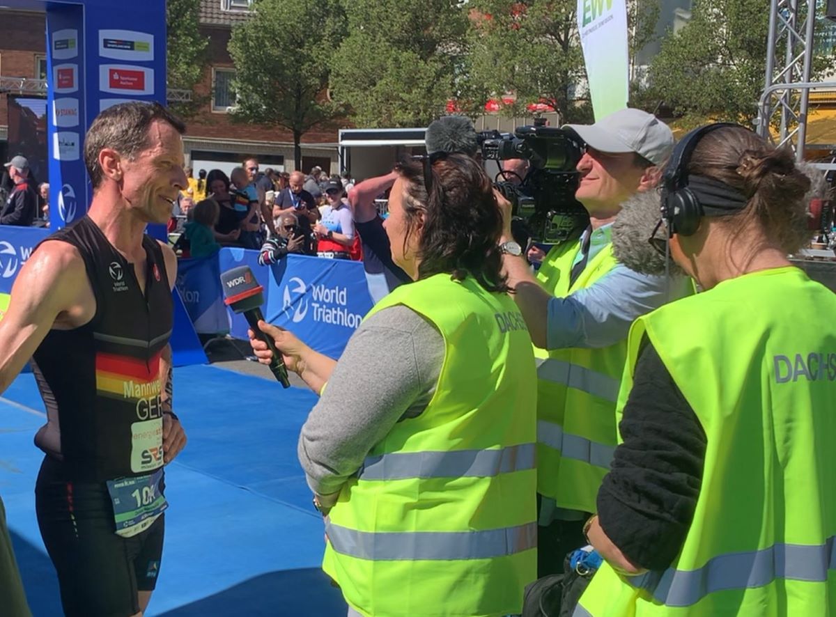 Gefragter Gesprchspartner: Daniel Mannweiler stand einem Team des WDR immer gerne Rede und Antwort. (Foto: privat) 
