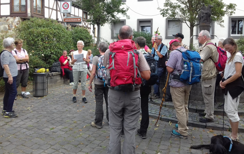 Martinspilger am Mittelrhein auf kumenischer Wanderschaft