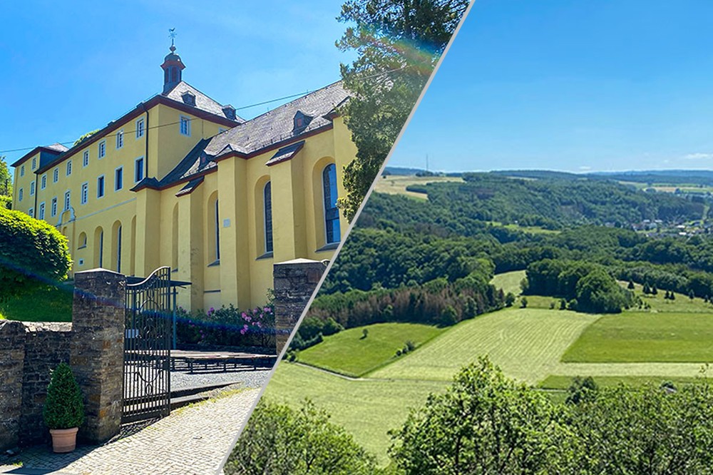 Ehemaliges Kloster Marienthal und Aussichtspunkt "Sonnenberg". Fotos: Bjrn Schumacher