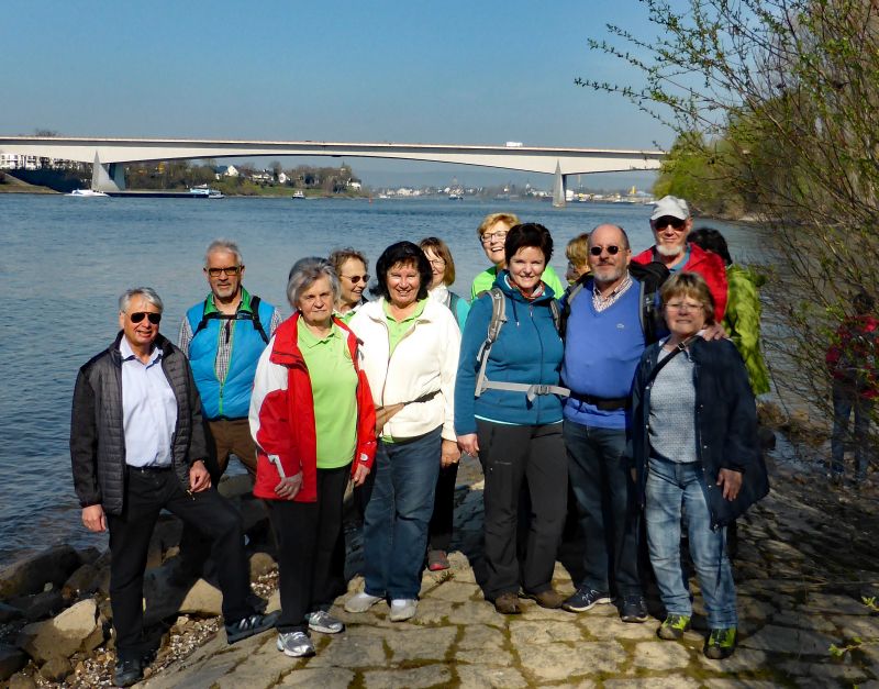 An der Sitze der Rheininsel Niederwerth. Fotos: privat