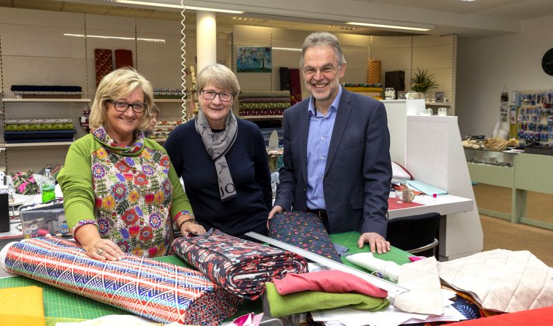 V.l.: Marlene Helsper, Stadtbrgermeisterin Sabine Willwacher und Brgermeister der Verbandsgemeinde Andreas Heidrich. Foto: Fotostudio Rder-Moldenhauer