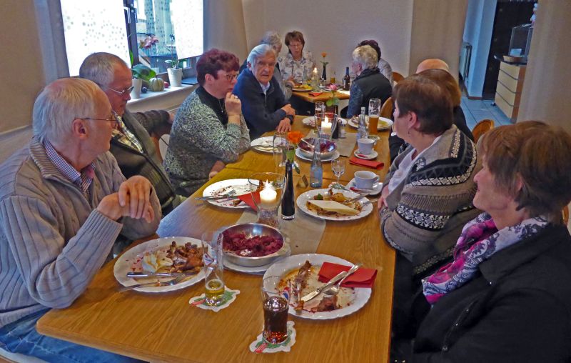 Westerwaldverein Bad Marienberg traf sich zum Martinsgansessen