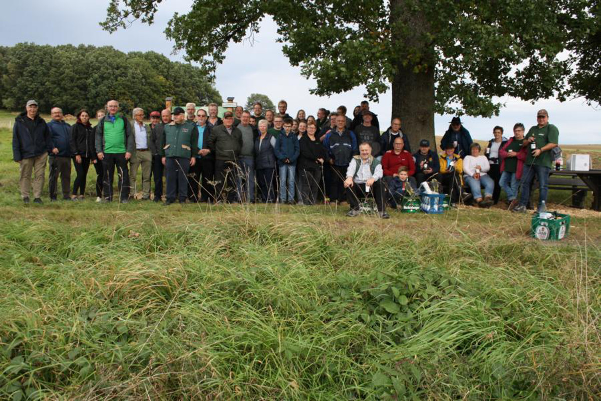 Die Schtzen des SV Maulsbach gingen wandernd. (Foto: Verein)