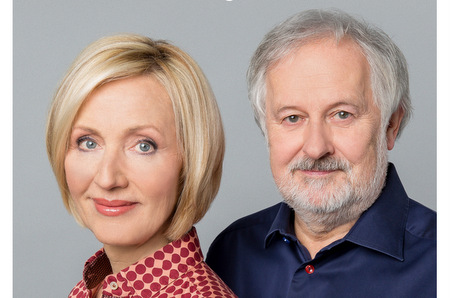 Petra Gerster und Christian Nrnberger prsentieren bei den Westerwlder Gesprchen ihr Buch Die Meinungsmaschine. (Foto: Veranstalter)  