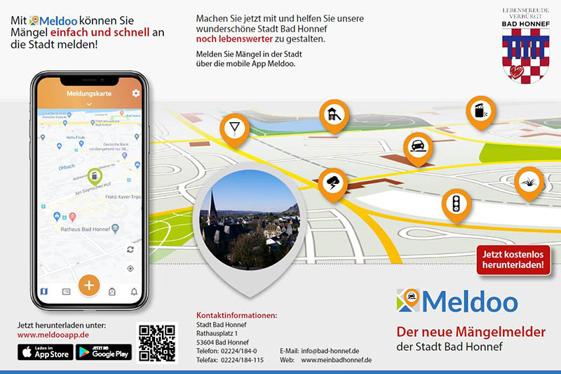 Meldoo  App zum Melden statt nur zu meckern