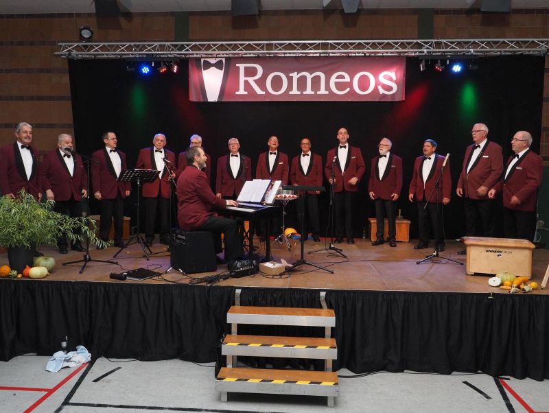 Romeos-Konzert vor ausverkaufter Halle